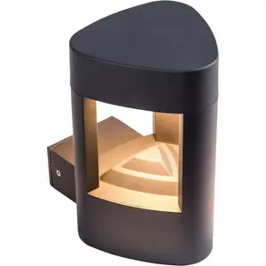 Светодиодный настенный светильник Maryland, светодиодный модуль 1 шт., теплый белый, антрацит, настенный светильник, уличное освещение Heitronic, антрацит