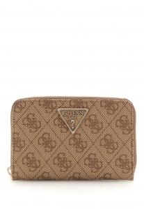 Кошелек LAUREL MEDIUM ZIP AROUND Guess, бежевый