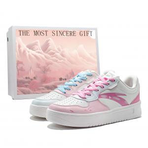 ANTA Кроссовки для скейтбординга Life Collection с амортизацией, нескользящие, низкие, мужские, розовые, синие, разные цвета