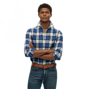 Рубашка Superdry Vintage Lumberjack с длинным рукавом, синий