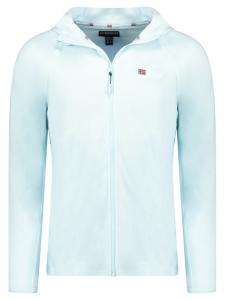 Geographical Norway Флисовая куртка «Тугуд» светло-голубого цвета
