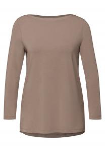 STREET ONE Лонгслив в цвете Mocha
