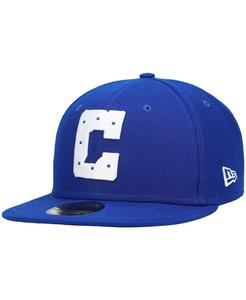 Мужская приталенная шляпа Royal Indianapolis Colts Logo Omaha 59FIFTY New Era