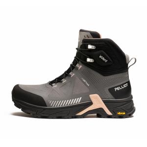PELLIOT Скользоустойчивые износостойкие дышащие высокие треккинговые ботинки женские Stone Gray, цвет Stone Gray