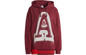 Свитшот женский Adidas Originals, темно-красный