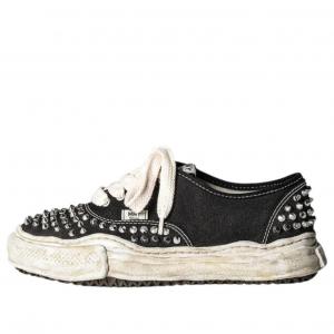 Maison Mihara Yasuhiro Baker OG Sole Studded Canvas Low 'Black'