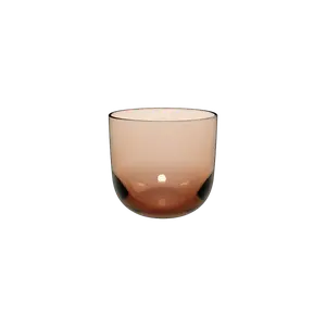 Стекло, стакан для воды Like. by Villeroy & Boch, коричневый