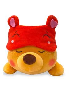 Плюшевая игрушка "Disney Snuglets Wellbeing Pooh" оранжевого цвета - подходит для новорожденных - (длина) 40 см