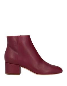 Ботильоны Sergio Rossi, гранатовый