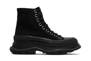 Ботинки Alexander McQueen Wmns Tread Slick Boot 'Black', черный