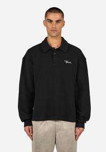 Толстовка Pegador SIGNAR WAFFLE, Washed Black/Warm White/Black