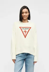Большой треугольный джемпер Guess Jeans, Warm White