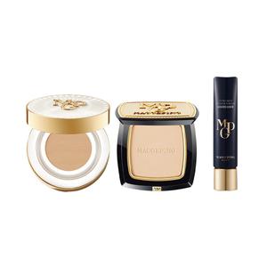 Пудра праймер и консилер для безупречной кожи 30мл+7г набор макияжа стойкий прилегающий выравнивающий натуральный MAOGEPING