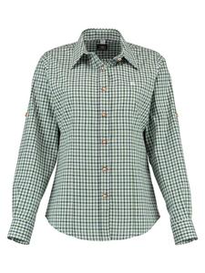 OS-Trachten Традиционная блузка Grovo темно-зеленого цвета