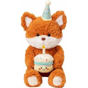 Плюшевая игрушка медведь, лиса, плюшевая кукла высота 40см IDOR