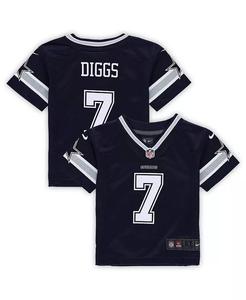Джерси для мальчиков и девочек Trevon Diggs темно-синего цвета Dallas Cowboys Game Jersey Nike, синий