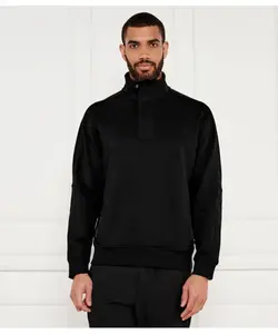 Толстовка ze_work Regular fit Boss Orange, черный