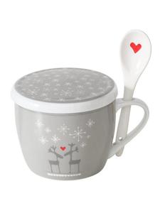 Рождественская кружка темно-серого цвета Boltze