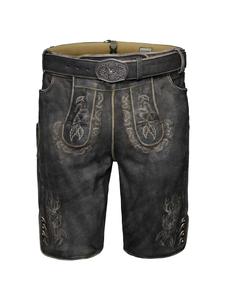 Кожаные брюки Lee серого цвета Stockerpoint