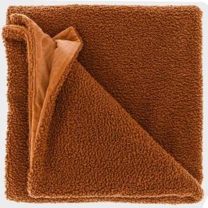 Покрывало Unique Living Romie, 200x1x150 см цвет dunkelorange