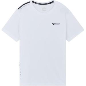 361° Футболка мужская белая с круглым вырезом умеренного прямого кроя