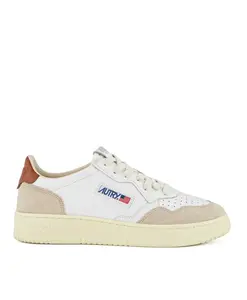 Винтажные кожаные кроссовки Autry, белый