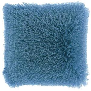 Декоративная подушка Unique Living Frieda, синий - высота: 8 см.