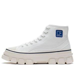 Кроссовки Li-Ning CF Classic Canvas Hi 'White Beige', белый