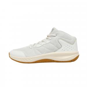 Баскетбольные кроссовки Essential Slip Mid Top, мужские, цвета экрю DECATHLON, Ecru