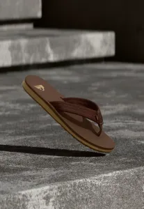 Сандалии carver с т-образным ремешком Quiksilver, Brown