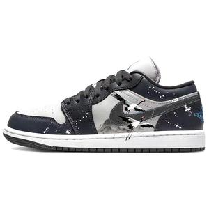 Баскетбольные кроссовки Air 1 Vintage Unisex Low-Go серый/черный Jordan