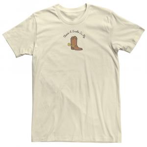 Мужская футболка Disney/Pixar's Toy Story 4 Snake In My Boot с левой стороны груди Disney / Pixar, цвет Natural