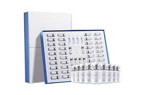 Пептидные лиофилизированные порошки набор для ухода за кожей против акне и осветления пятен коробка 50 флаконов/коробка LUCENBASE