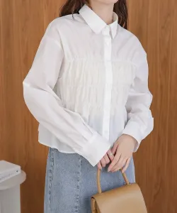 Рубашка-бюстье со сборками