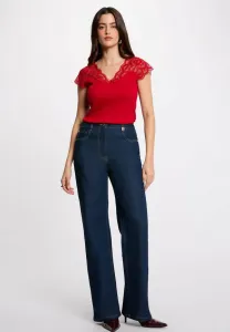 Футболка с принтом Morgan, Rosso