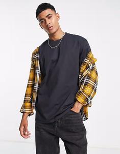 Футболка & Sons свободного кроя темно-синего цвета Only & Sons