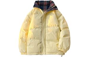 WARRIOR Пуховик унисекс Huichao Open Ended Smile Collection, Light Yellow