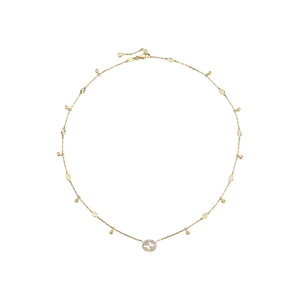 Колье Gucci из желтого золота с бриллиантами