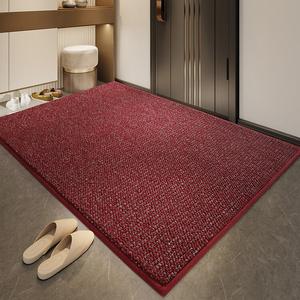 Dajiang Ковер 120х180 см для прихожей, современный минималистичный, однотонный, грязеотталкивающий, износостойкий, нескользящий