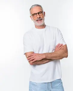 Мужская футболка 100% хлопок белая Wickett Jones, белый