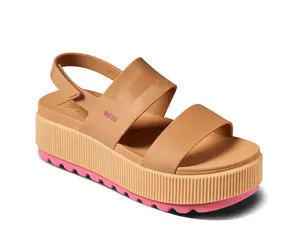 Сандалии Water Vista Higher Platform Reef, Tan/Pink