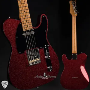 2024 - Suhr Eddie's Guitars Эксклюзивная Roasted Classic T - Красный Сверкающий