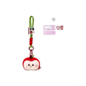 Очаровательный кулон Apple мирный радостный медвежонок плюшевая кукла высота 10см AOLETU