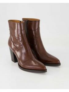 Классические ботильоны коричневого цвета George Watts