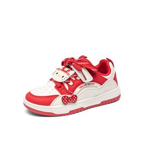 Детские кроссовки для скейтбординга Sanrio Series Breathable Low Top Hello Kitty, красный