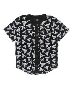 Куртка с логотипом Chicago Bulls на пуговицах New Era, черный