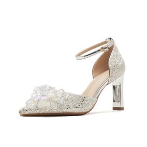 Zomila Тонкие туфли на высоком каблуке для женщин Silver
