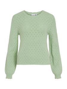 VILA Свитер 'VIPOILA' в светло-зеленом цвете