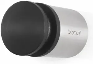 Настенный дверной упор BLOMUS "ENTRA" Ø/2,5х2,5х8х2,5 см, серебристый/черный