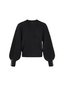 Женский свитер черного цвета DreiMaster